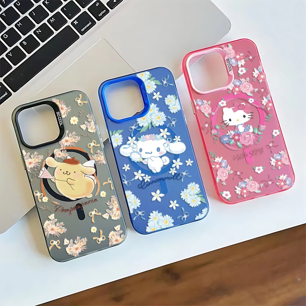 Hello Kitty Kuromi Magsafe Magnetic Phone Case