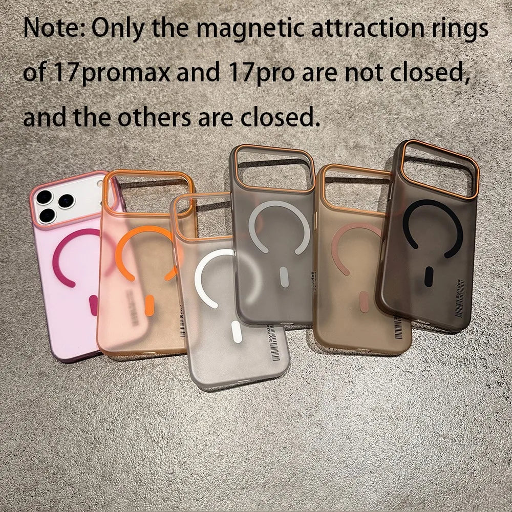 Matte Clear Magnetic Case