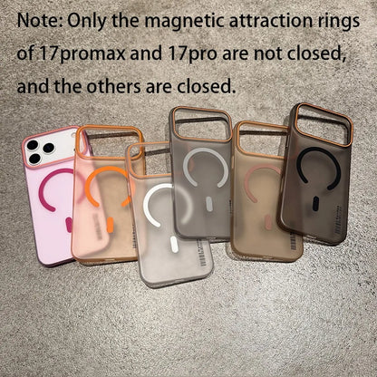 Matte Clear Magnetic Case