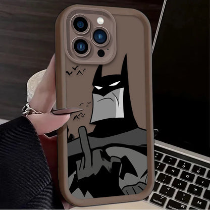 Marvel Batman Soft Phone Case For iPhone