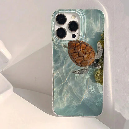 Turtle Pattern Phone Case
