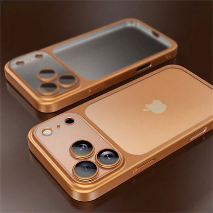 Matte Electroplated Hard Case For iPhone