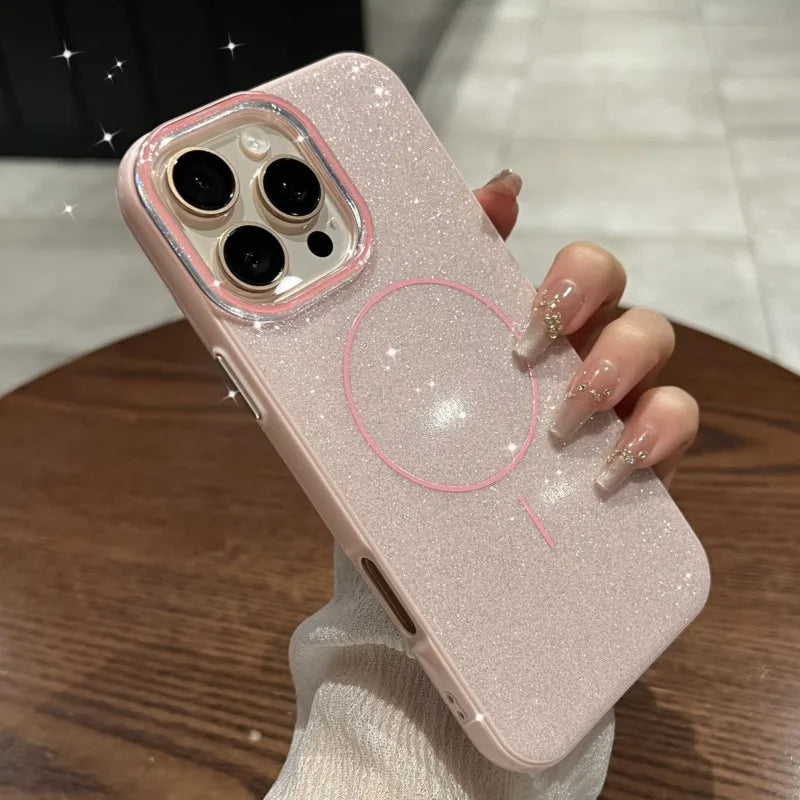 Bling Glitter Magsafe Magnetic Phone Case