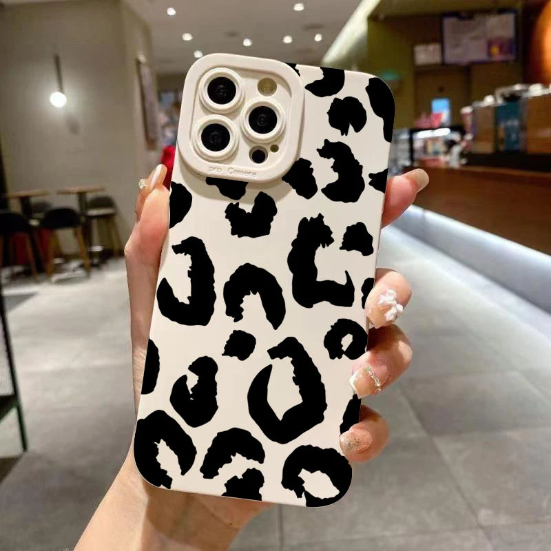 Leopard Design TPU Phone Case