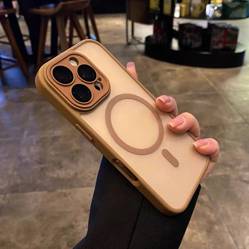 Shockproof Magnetic Armor Case For iPhone