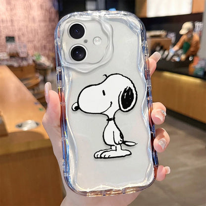 Snoopy Clear Soft Silicone Phone Case