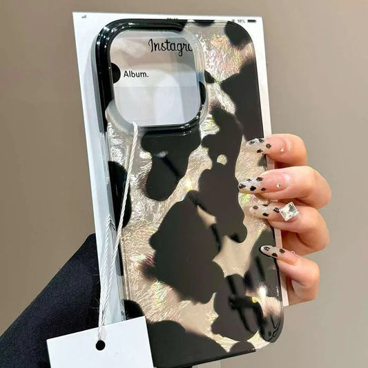 Gradient Leopard Print Phone Case