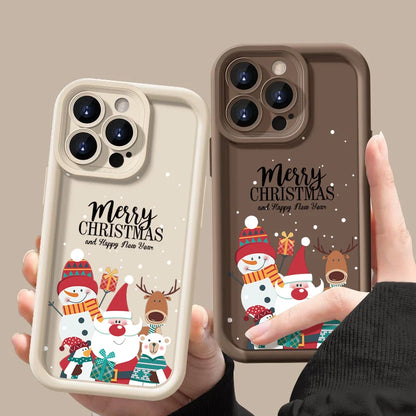 Christmas Pattern Soft Silicone Phone Case