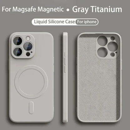Liquid Silicone Magsafe Phone Case