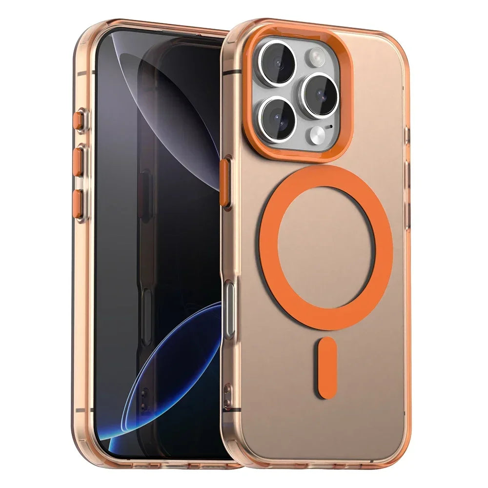 Magnetic Frosted Military Phone Case