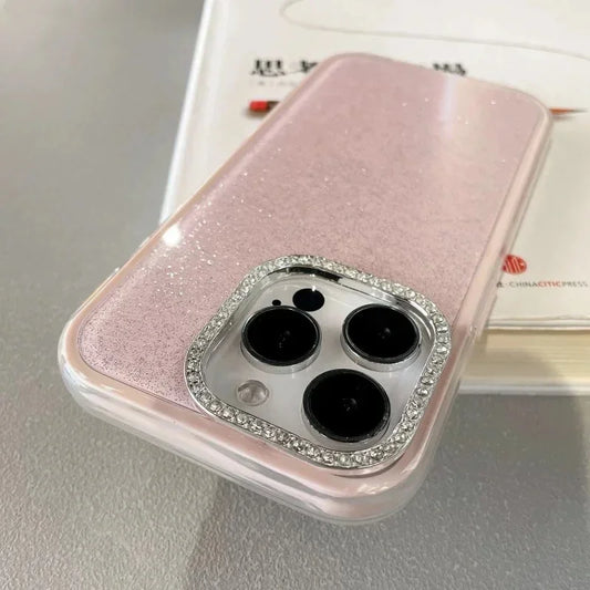 3 in 1 Glitter Candy Color Phone Case