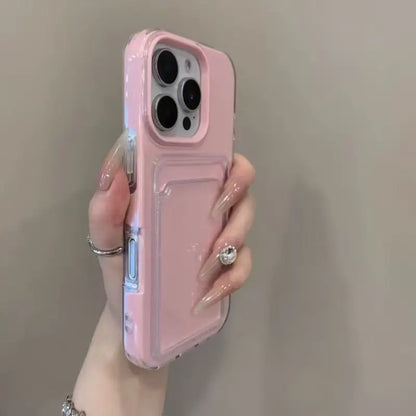 Card Holder Bumper Case For iPhone