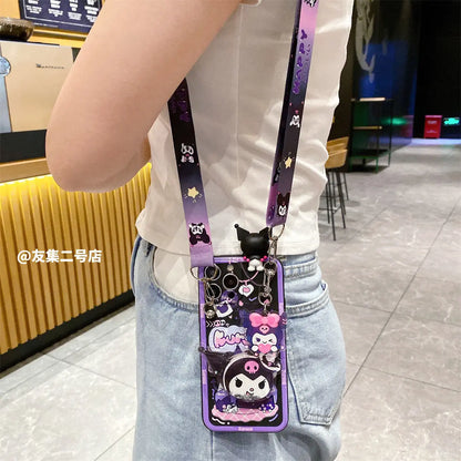 Sanrio Kuromi Shoulder Strap Phone Case