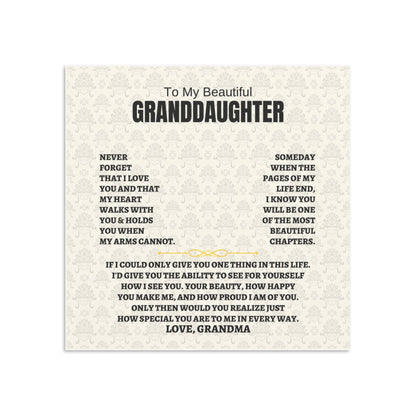 To My Granddaughter - Beautiful Gift Set - SS170V4