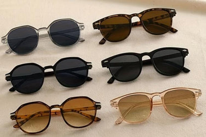 AdventureOptix™ 6-Pack: Unisex Retro Glasses with Durable TR90 Frames