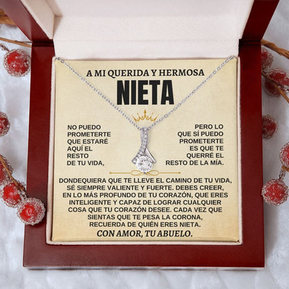 A Mi Querida y Hermosa Nieta - Abuelo - Beautiful Gift Set - SS117SP