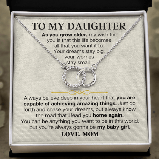 Always Gonna Be My Baby Girl - Love, Mom - Beautiful Gift Set - SS189