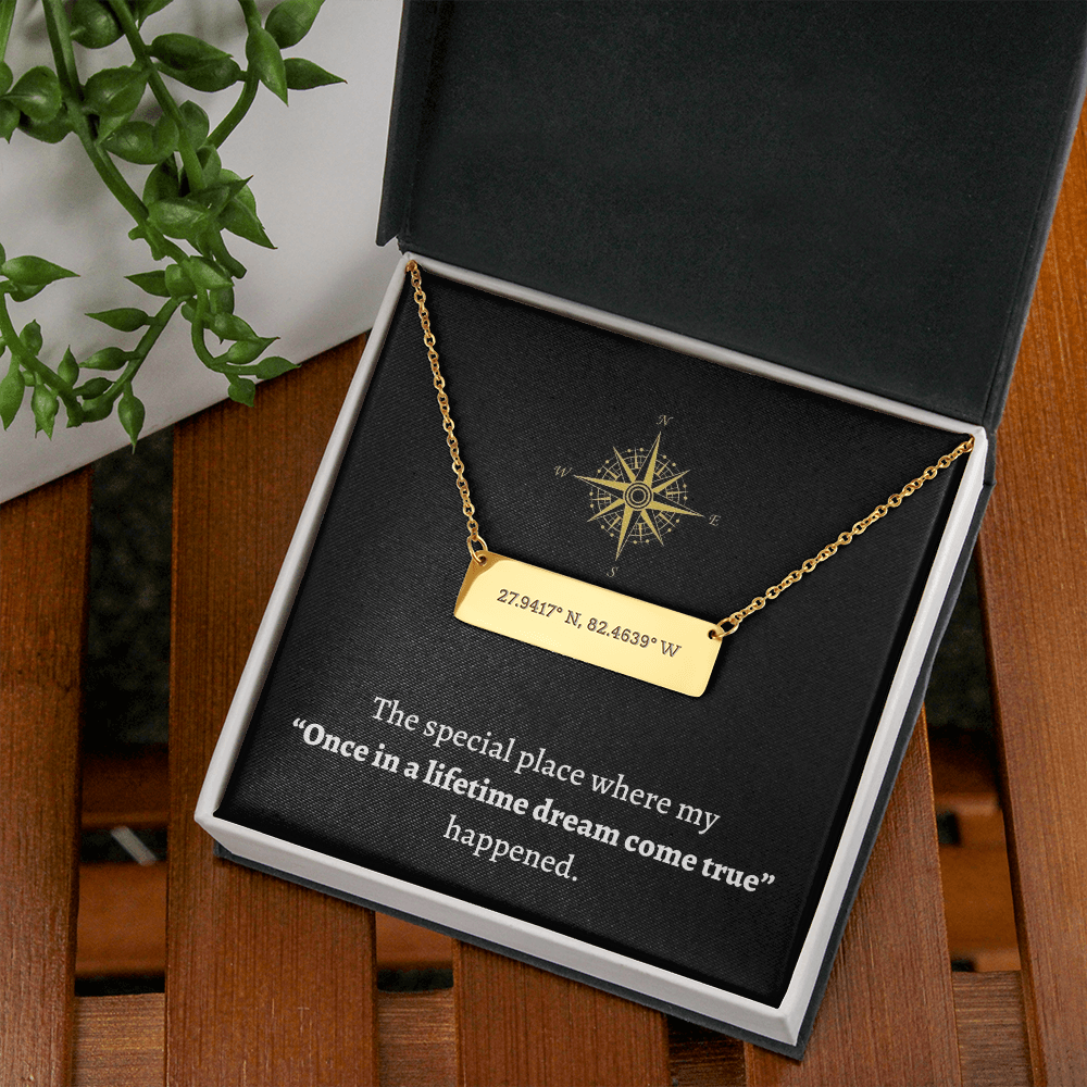 Coordinates Horizontal Dainty Bar Necklace - SS56