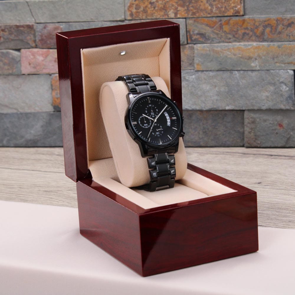 Dear Dad - Engraved Chronograph Watch - SS507