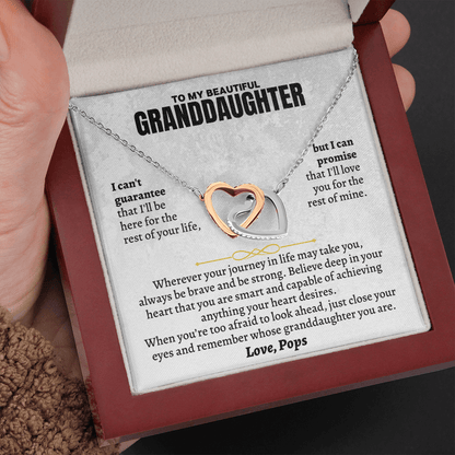 "Remember Whose Granddaughter You Are" - Beautiful Gift Set - SS152