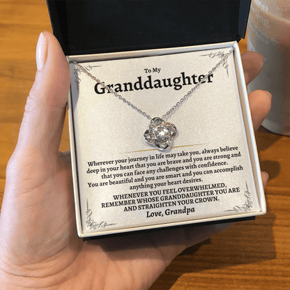 "Remember Whose Granddaughter You Are" Personalized Gift Set - SS94