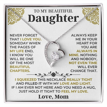 To My Beautiful Daughter - Mom - Forever Love Gift Set - SS514M