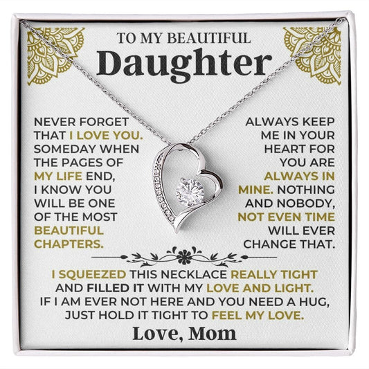 To My Beautiful Daughter - Mom - Forever Love Gift Set - SS514M