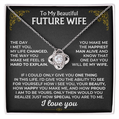 To My Beautiful Future Wife - Love Knot Gift Set - SS501