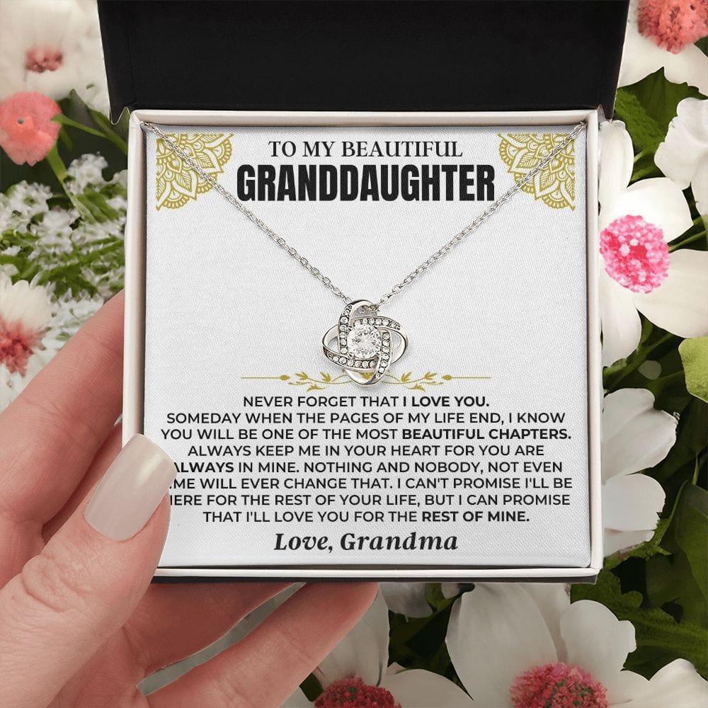 To My Beautiful Granddaughter - Custom Sign-Off Card - Gift Set - SS513