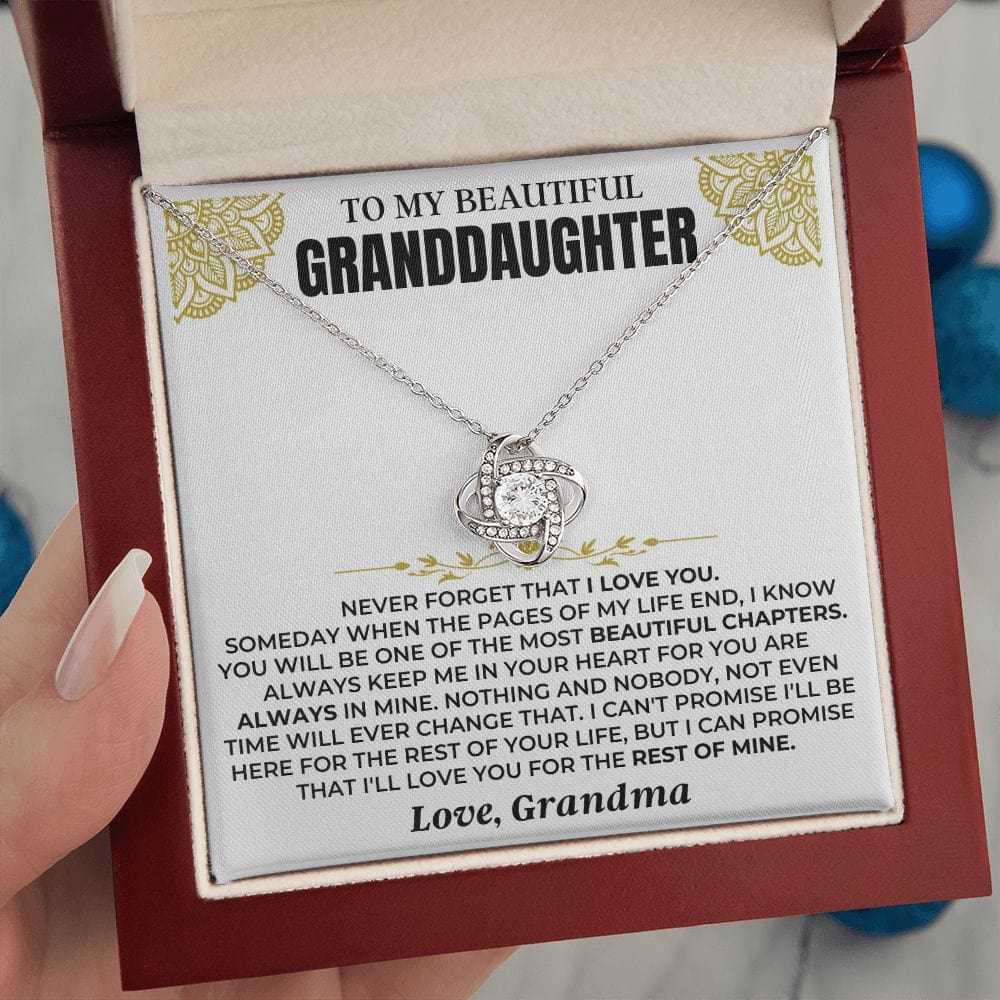 To My Beautiful Granddaughter - Custom Sign-Off Card - Gift Set - SS513