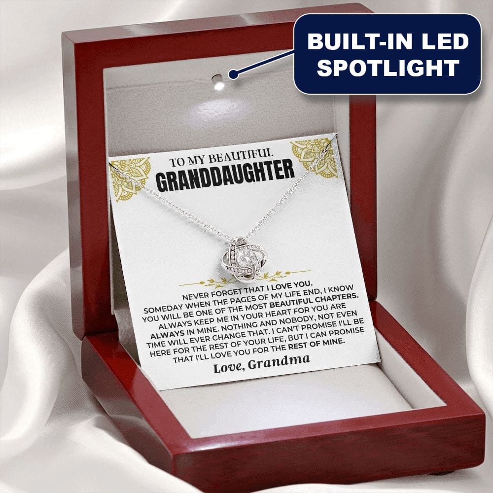 To My Beautiful Granddaughter - Custom Sign-Off Card - Gift Set - SS513