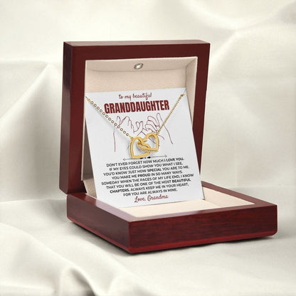 To My Beautiful Granddaughter - Forever Linked Hearts Gift Set - SS401