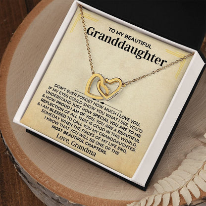 To My Beautiful Granddaughter - Forever Linked Hearts Gift Set - SS407