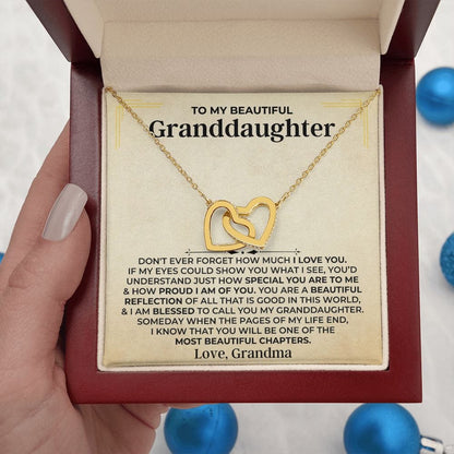 To My Beautiful Granddaughter - Forever Linked Hearts Gift Set - SS407