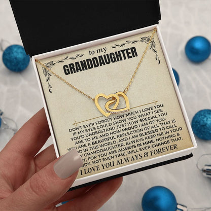 To My Beautiful Granddaughter - Forever Linked Hearts Gift Set - SS412