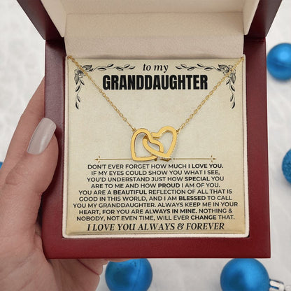 To My Beautiful Granddaughter - Forever Linked Hearts Gift Set - SS412