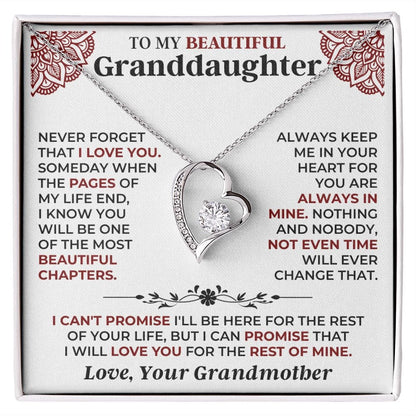 To My Beautiful Granddaughter - Forever Love Gift Set - SS513V3