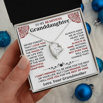 To My Beautiful Granddaughter - Forever Love Gift Set - SS513V3
