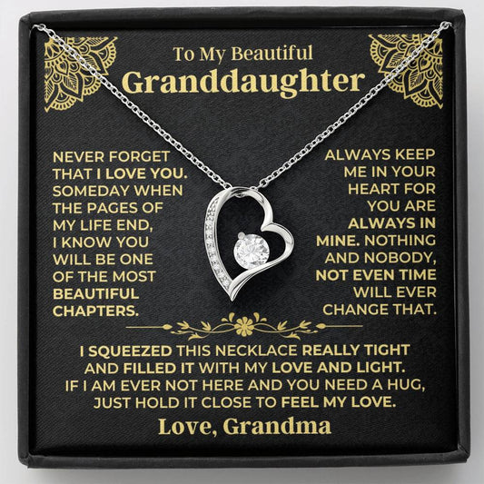 To My Beautiful Granddaughter - Forever Love Gift Set - SS514V2