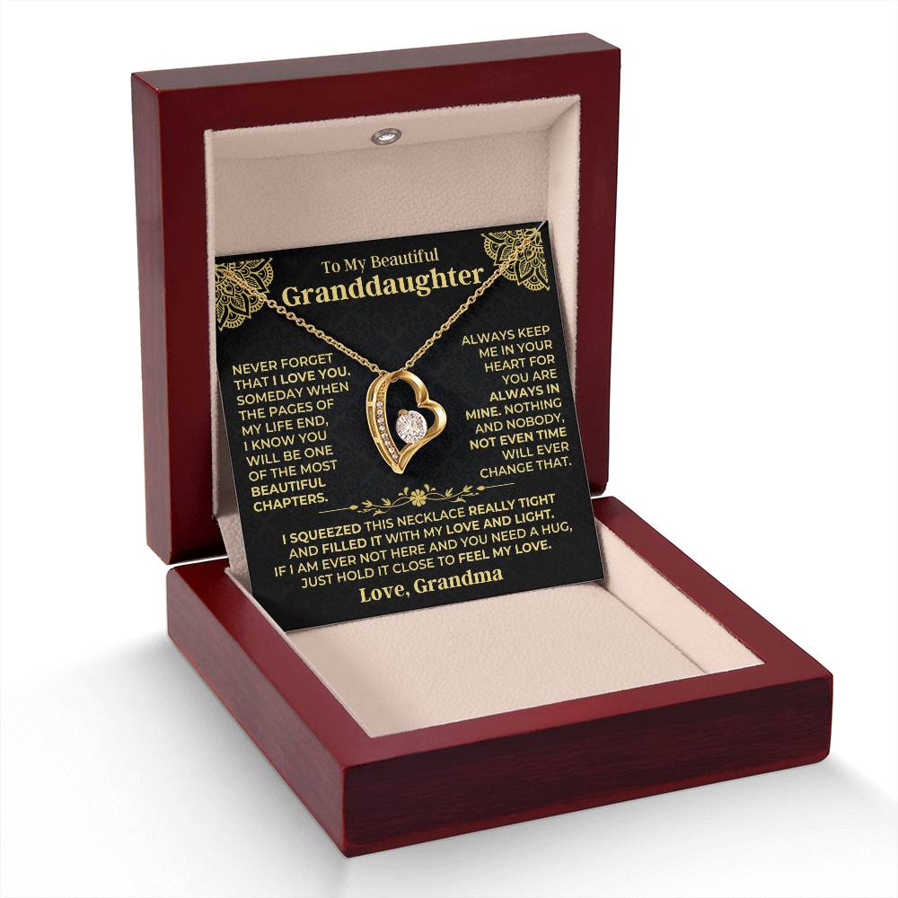 To My Beautiful Granddaughter - Forever Love Gift Set - SS514V2