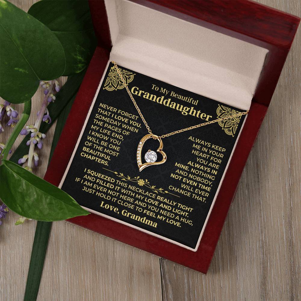 To My Beautiful Granddaughter - Forever Love Gift Set - SS514V2