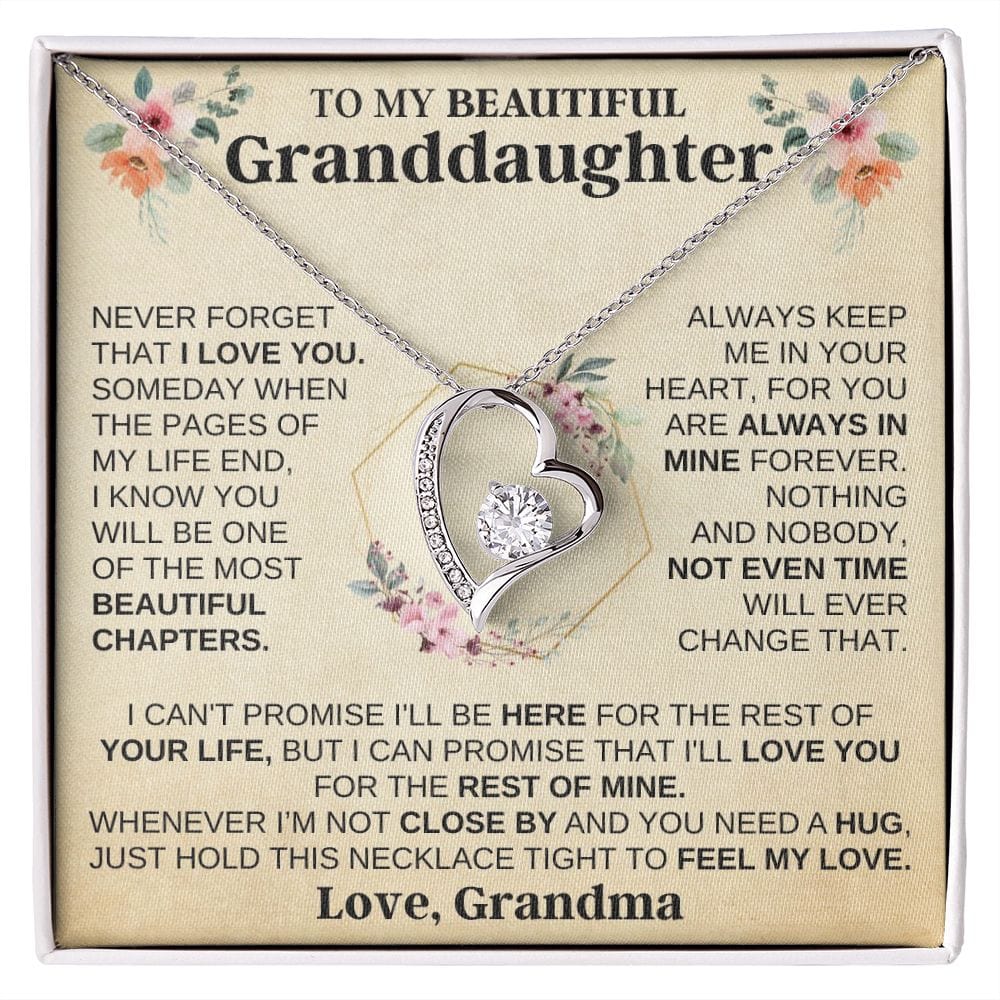 To My Beautiful Granddaughter - Forever Love Gift Set - SS518