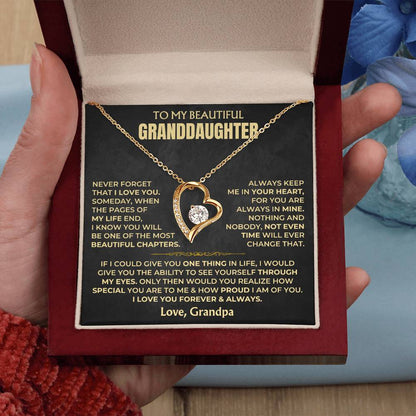 To My Beautiful Granddaughter - Forever Love Gift Set - SS596V2