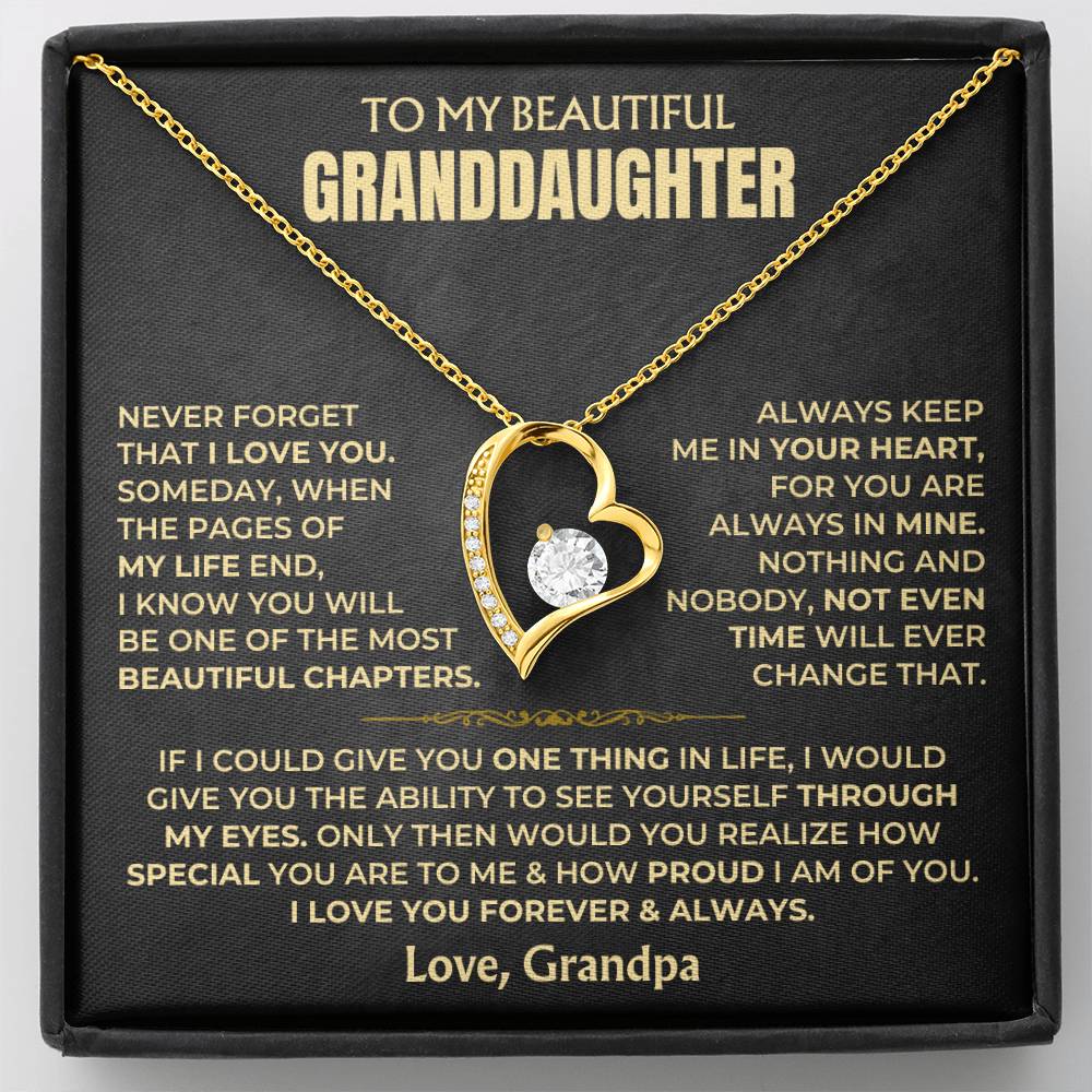 To My Beautiful Granddaughter - Forever Love Gift Set - SS596V2