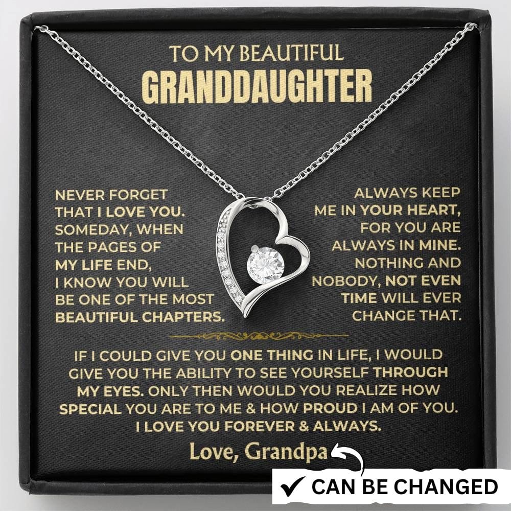 To My Beautiful Granddaughter - Forever Love Gift Set - SS596V2
