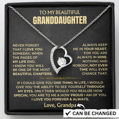 To My Beautiful Granddaughter - Forever Love Gift Set - SS596V2