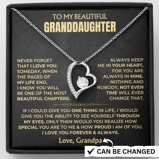 To My Beautiful Granddaughter - Forever Love Gift Set - SS596V2