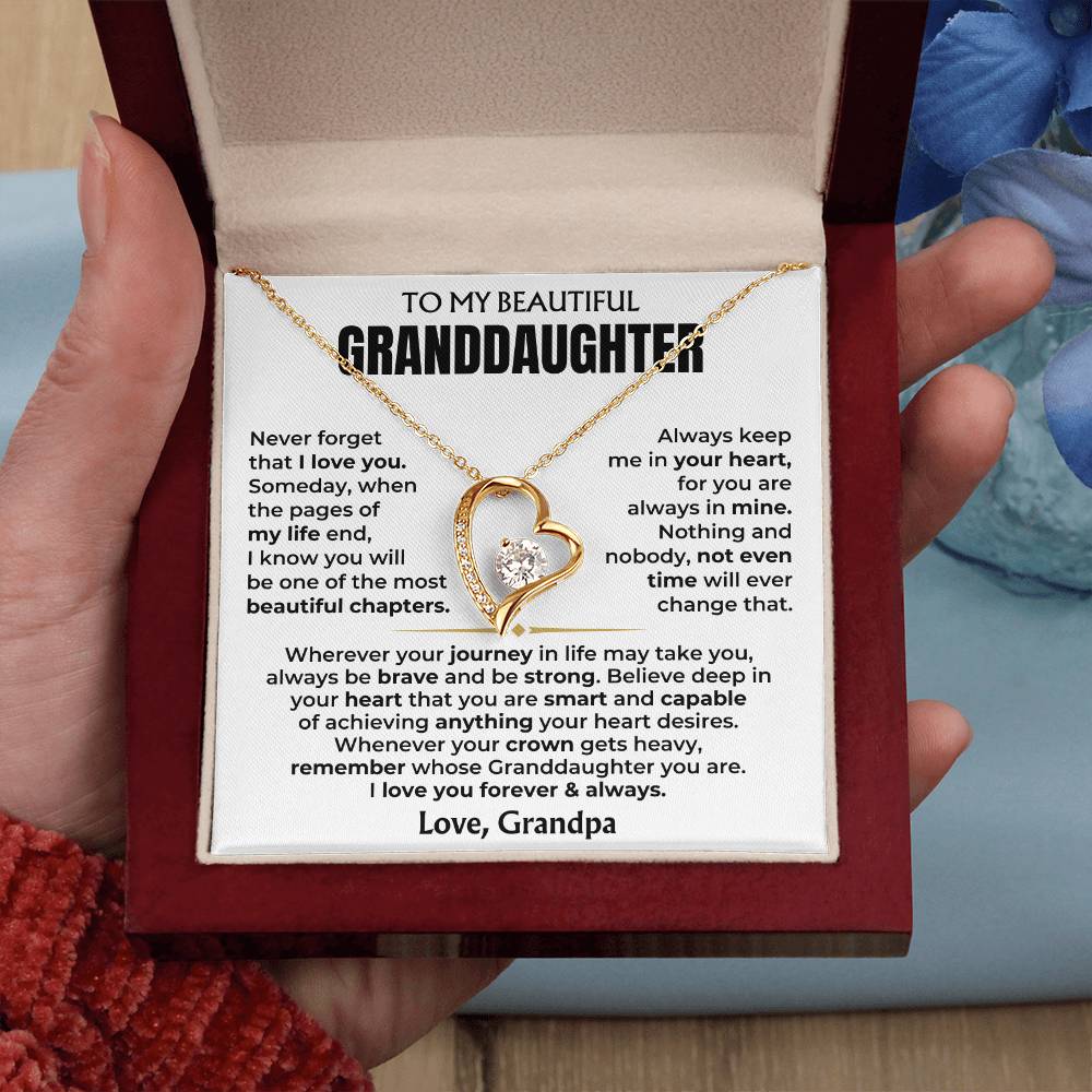 To My Beautiful Granddaughter - Forever Love Gift Set - SS601
