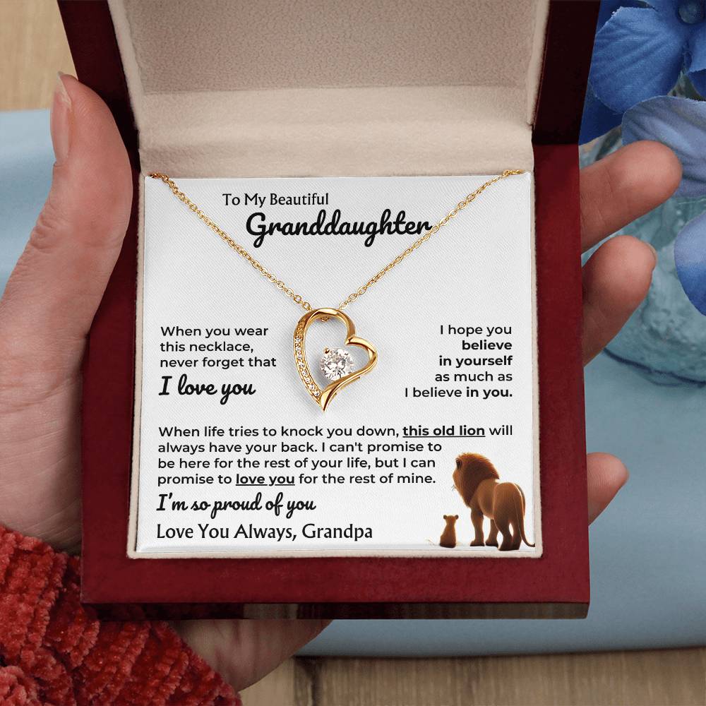 To My Beautiful Granddaughter - Forever Love Gift Set - SS606