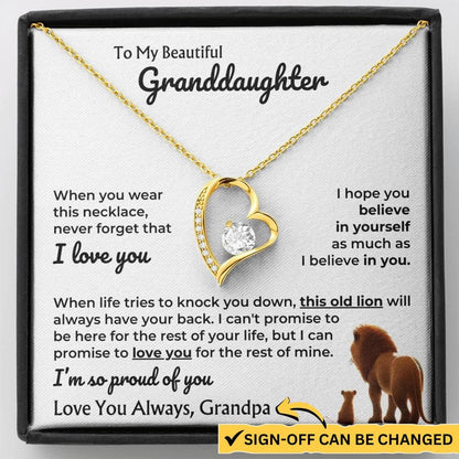 To My Beautiful Granddaughter - Forever Love Gift Set - SS606